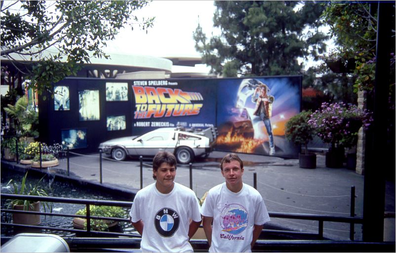 Eric and Richie at Universal Studios